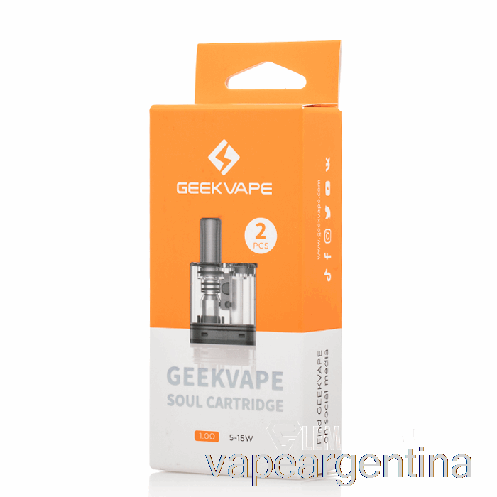 Geek Vape Soul Reemplazo Pods 1.0ohm Pods Vape Argentina